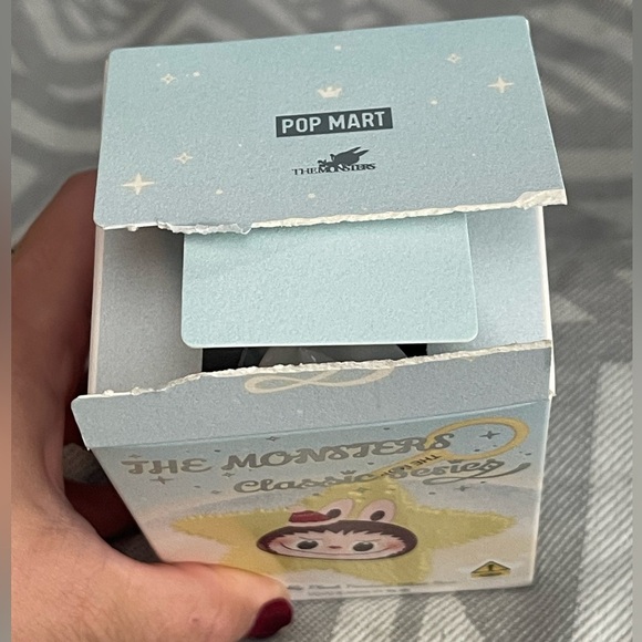 NEW THE MONSTERS LABUBU PATO Classic Series Sparkly plush pendant blind box Xmas - Picture 3 of 14